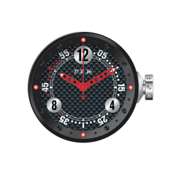Pendule V6 Rouge