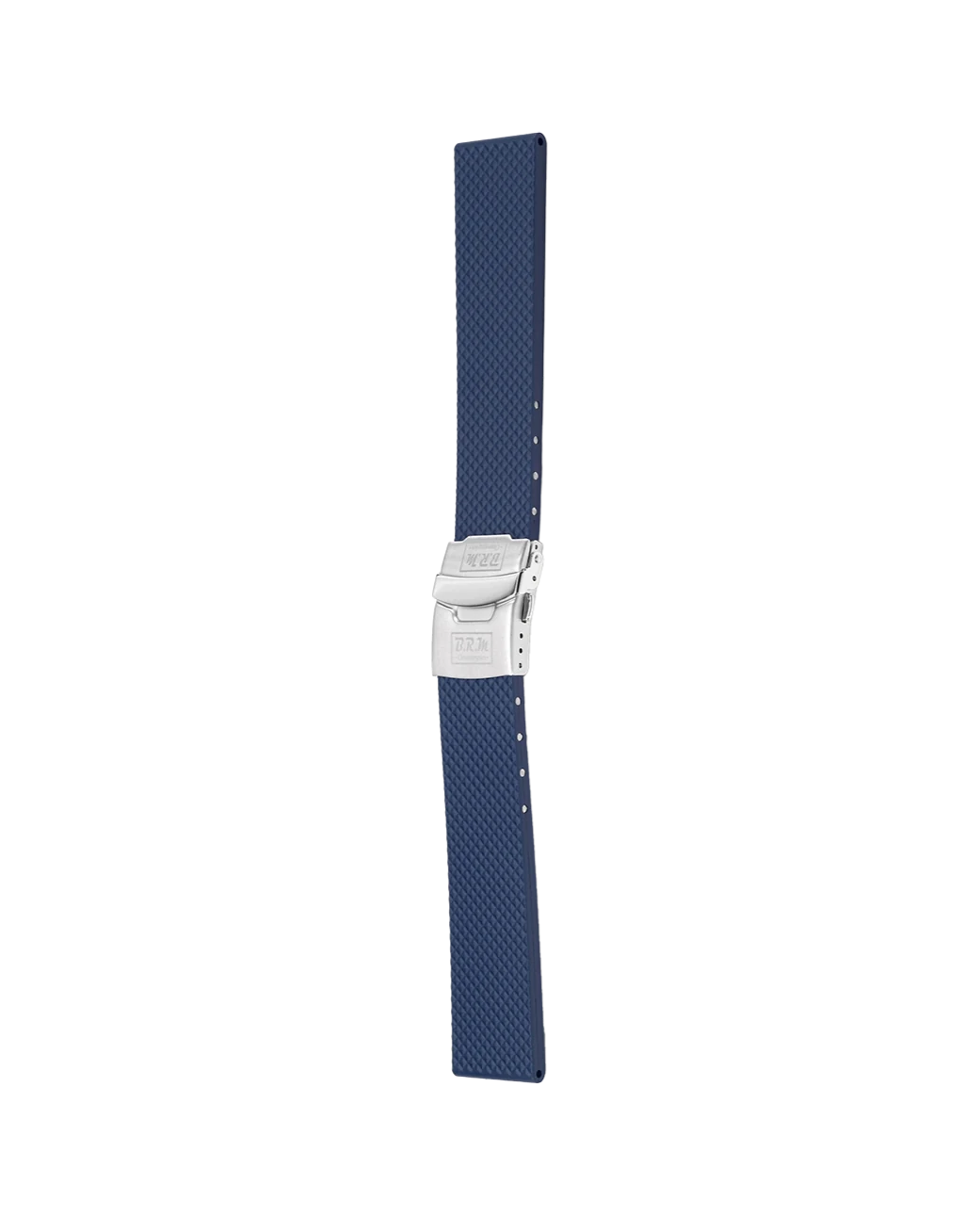 Bracelet De Montre Chopard En Cuir Alligator Bleu - Largeur 19mm, Boucle Déployante, Occasion