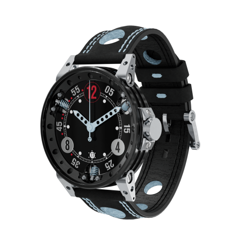 V6-44-SA Red Skeleton - BRM Chronographes