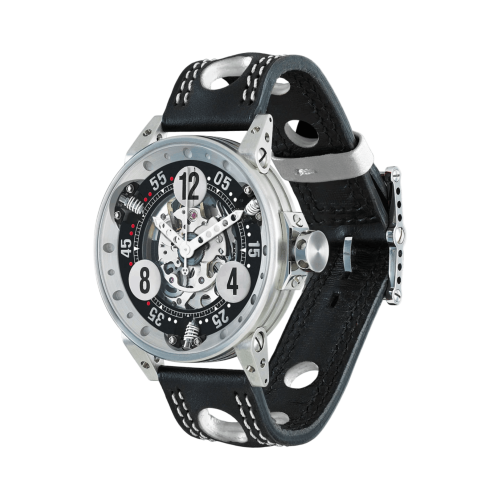 V6-44-SA Orange Skeleton Cercolor – Racing-Inspired Watchmaking