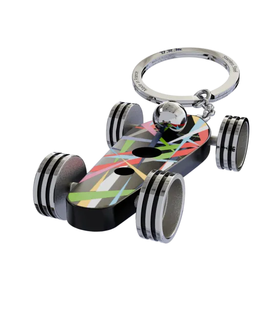 سلسلة مفاتيح Bolides Art Car أسود