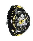 GF6-44-SA Squelette Noir Jaune