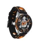 GF7-38-SA Squelette Noir Orange