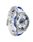 GF7-38-SA Squelette Bleu foncé