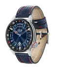 BM6-44-SA Noir Rouge Bracelet bleu
