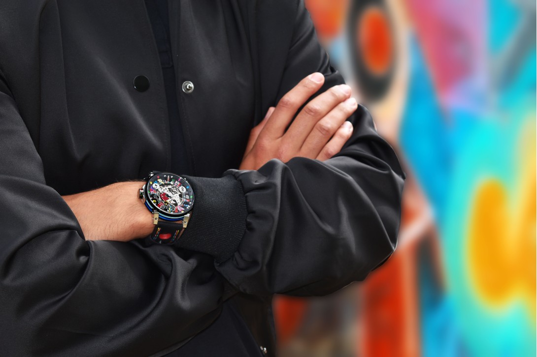 V6-44-SA Art Car Skeleton BRM Chronographes