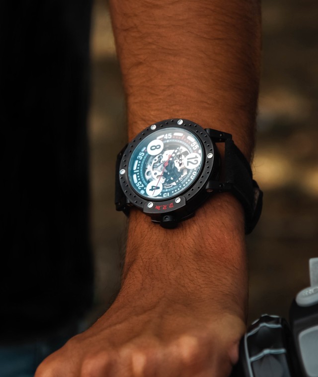 DDF6-46 Skeleton Full Black BRM Chronographes